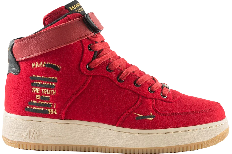 Nike air force 1 high red new arrivals