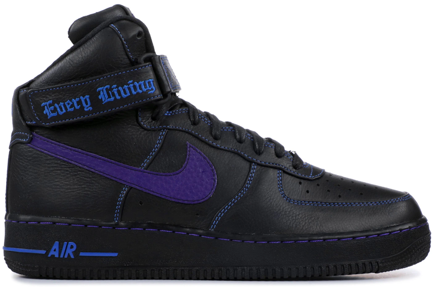 Nike Air Force 1 High x Vlone Black Purple - 773256-906799 -
