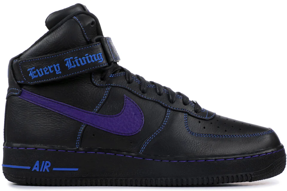 Nike Air Force 1 High x Vlone Black Purple