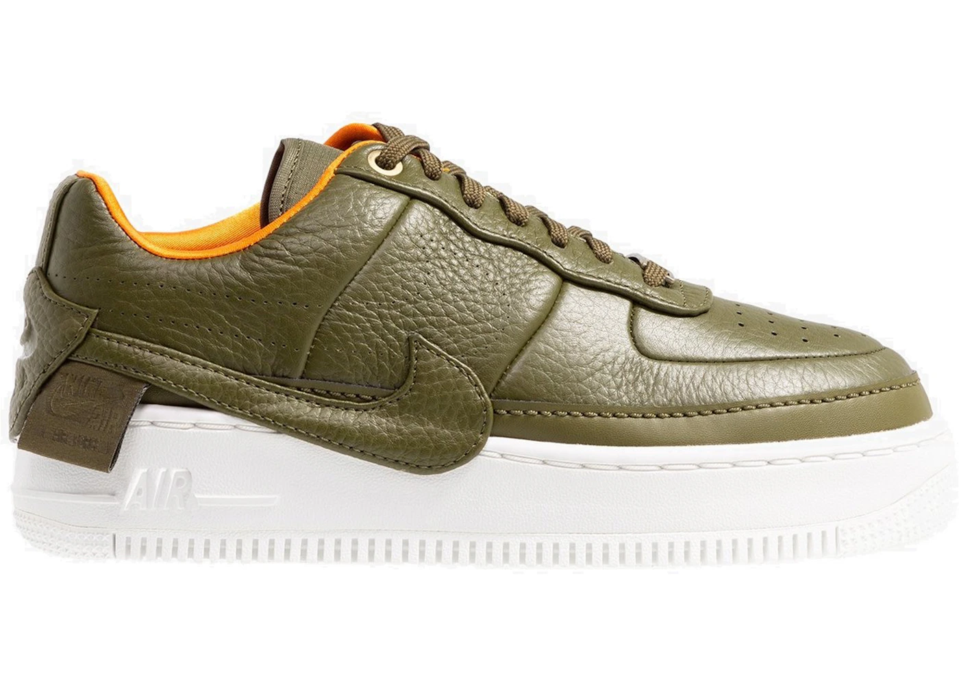Nike Air Force 1 Jester XX Bread Butter Olive Canvas Women s
