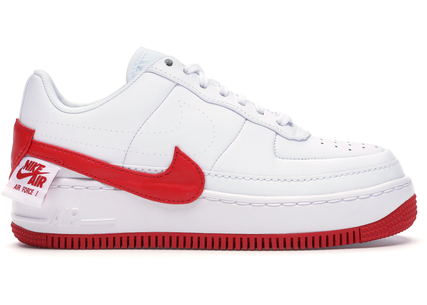 Nike Air Force Jester XX White University Red (Women's) AO1220