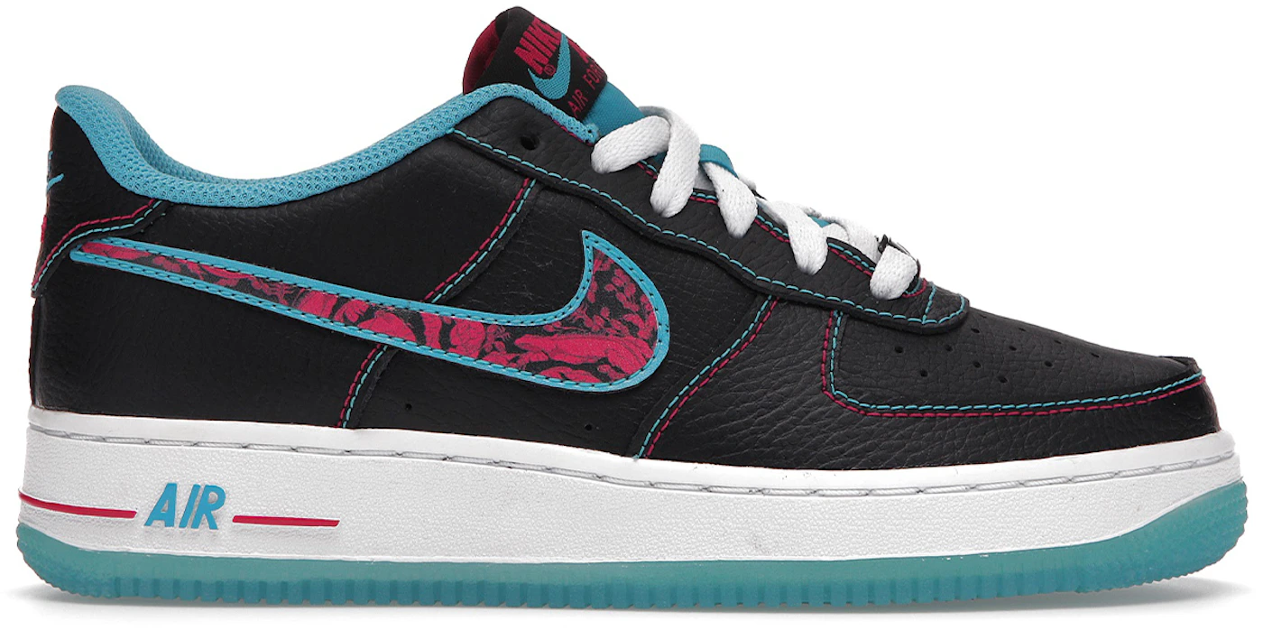 Nike Men's Shoes Air Force 1 Low '07 LV8 Miami Nights  DD9183-001 | Basketball