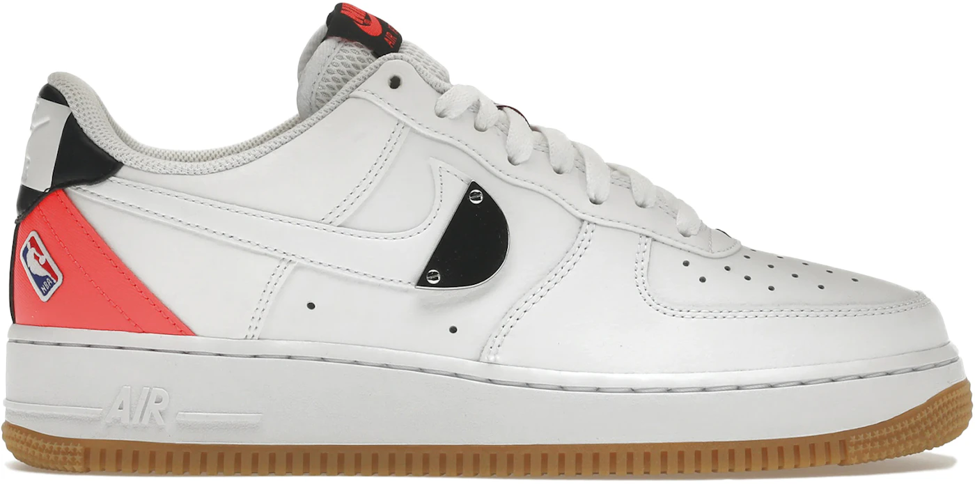 Nike Air Force 1 LV8 NBA Pack White Red (GS) (2020)