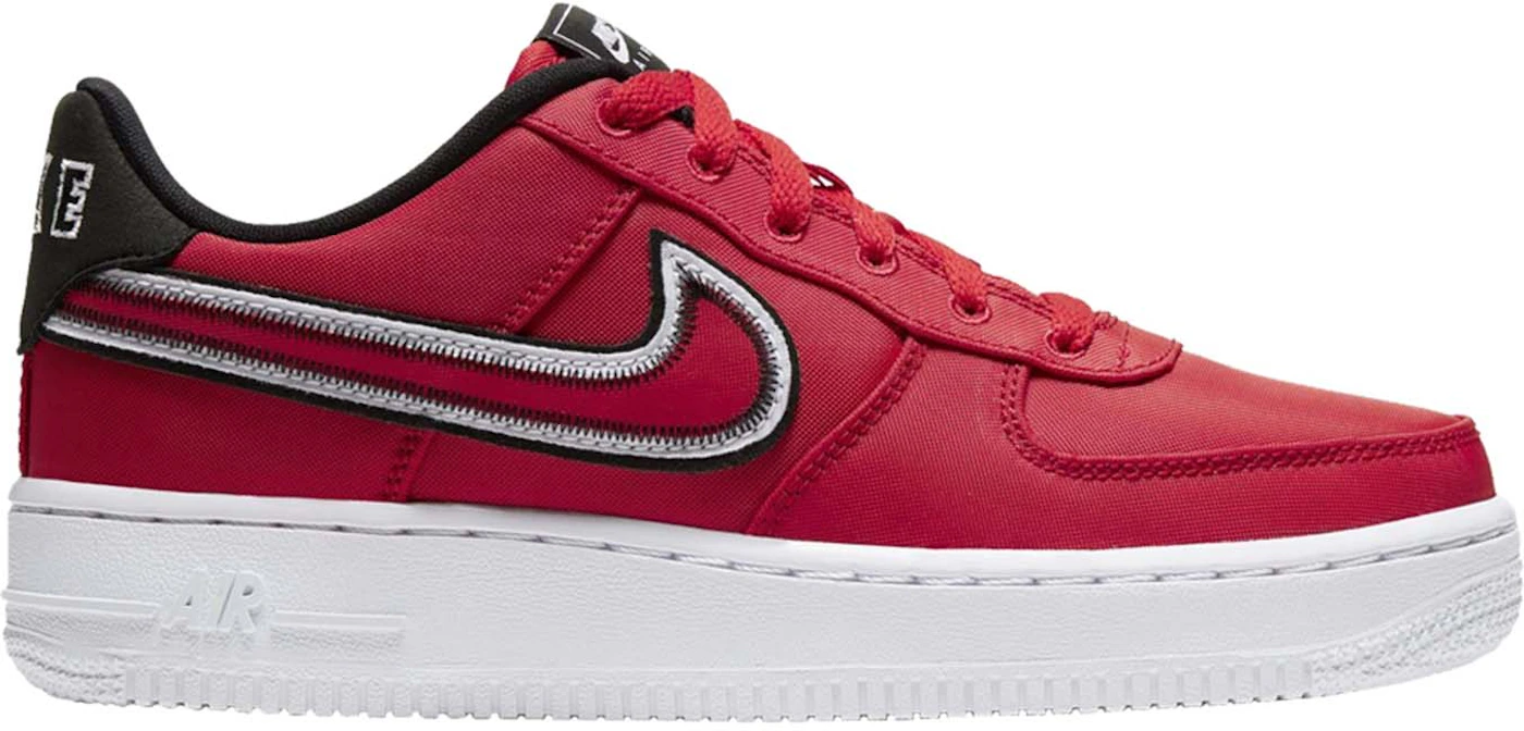Nike Air Force 1 LV8 1 GS 'Red Satin