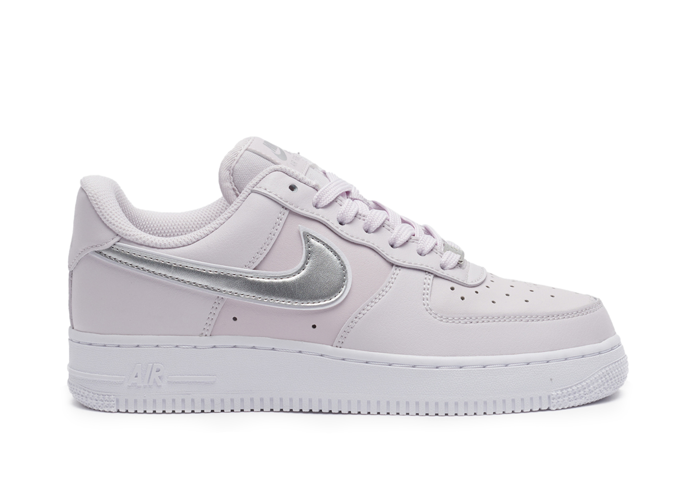 silver glitter air force ones