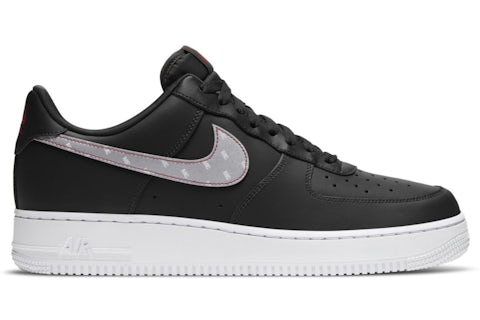 Reflective Silver Air Force Ones Anthracite Nike Air Force Low 07