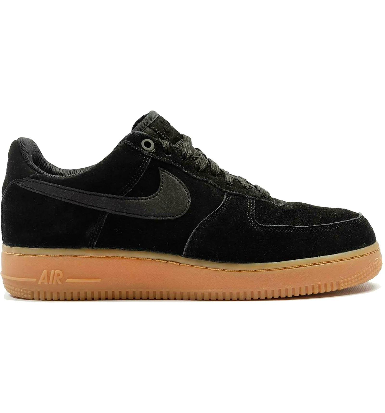 Womens nike air force 1 black suede Clearance