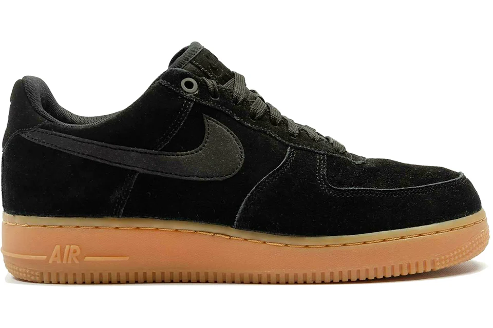 Nike air force black suede gum Outlet