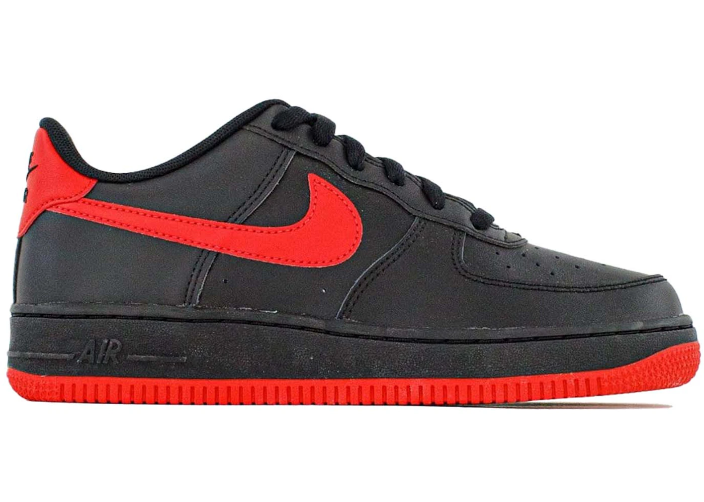 Nike Air Force 1 Low '07 Black University Red (GS) - DH9812-001 - US