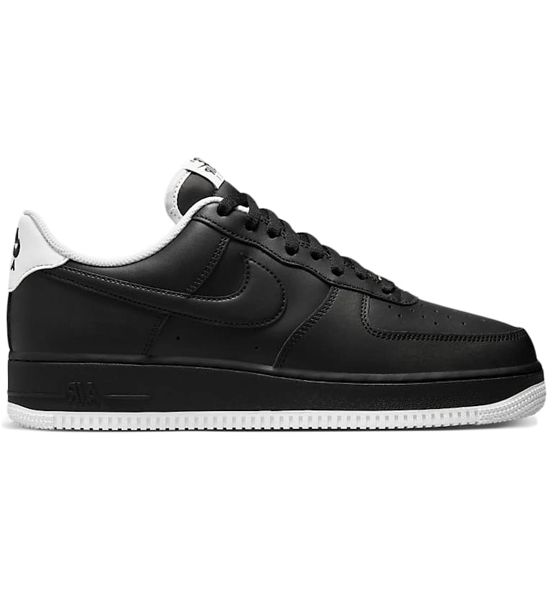 Suela Nike Air Force Low '07 Negro Blanco Hombre DH7561-001 ES
