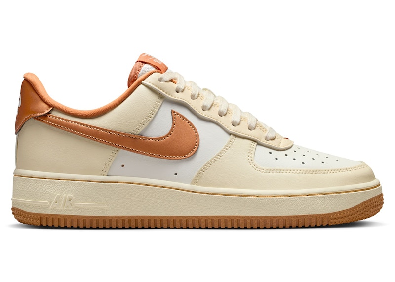 Nike Air Force 1 Low '07 Coconut Milk Celestial Gold Copper