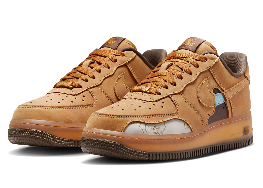 Nike Air Force 1 Low '07 Cut Out Wheat (Women's) - DQ7580
