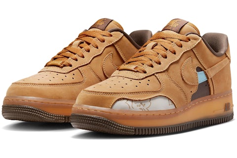 Nike Air Force Low '07 Cut Out Wheat (Women's) DQ7580-700 US