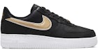 Nike Air Force 1 Low '07 Essential Negro Metallic Dorado (de mujer)