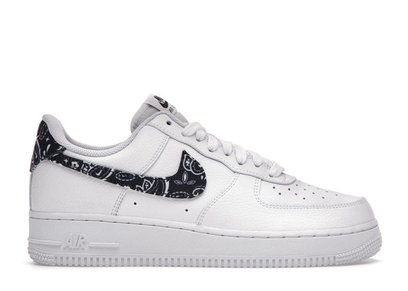 Nike Air Force 1 Low '07 Essential White Black Paisley (Women's) -  DH4406-101 - US