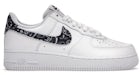 Nike Air Force 1 Low '07 Essential en blanco y negro con estampado Paisley (de mujer)