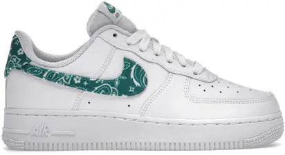 Nike Air Force 1 Low '07 Essential White Black Paisley (Women's ...