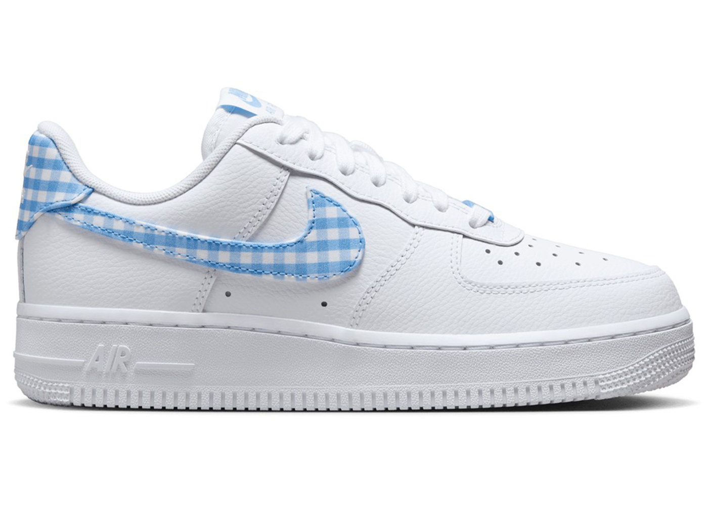 Nike Air Force 1 Low '07 Essential White Worn Blue Paisley