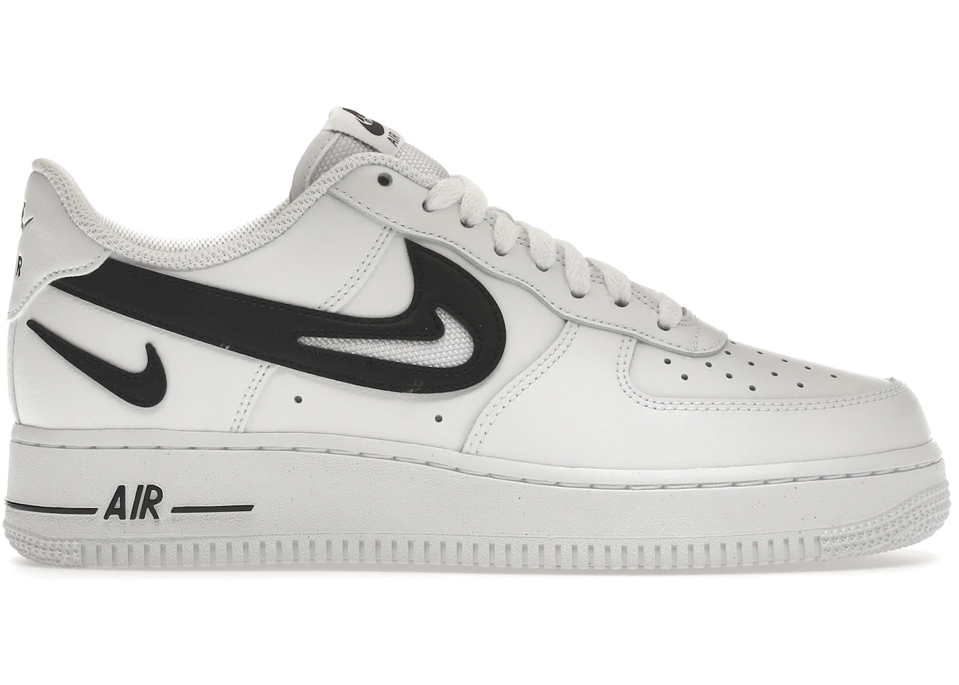 Air force 1 black and white stockx Clearance