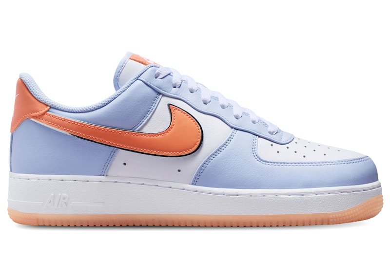 Nike Air Force 1 Low '07 Hydrogen Blue Orange Frost
