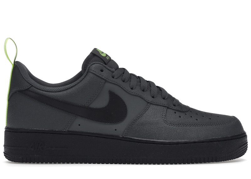 Air force 1 high 07 men's shoe black-volt best sale