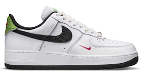 Nike Air Force 1 Low '07 Just Do It Snakeskin White Black (W)