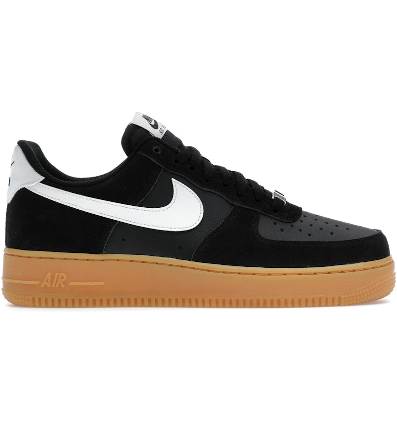 Nike Air Force Low '07 LV8 Black Summit White Gum Men's FQ8714