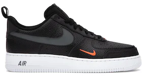 Nike Air Force 1 Low '07 LV8 Black Tumbled Leather