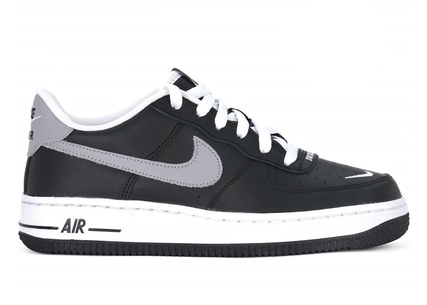 AIR FORCE 07 LV8 BLACK/WOLF GREY- Nike Sportswear AIR FORCE