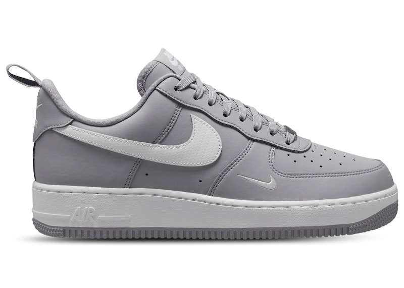 Nike Air Force 1 Low '07 LV8 Carbon Fiber Swoosh Wolf Grey White