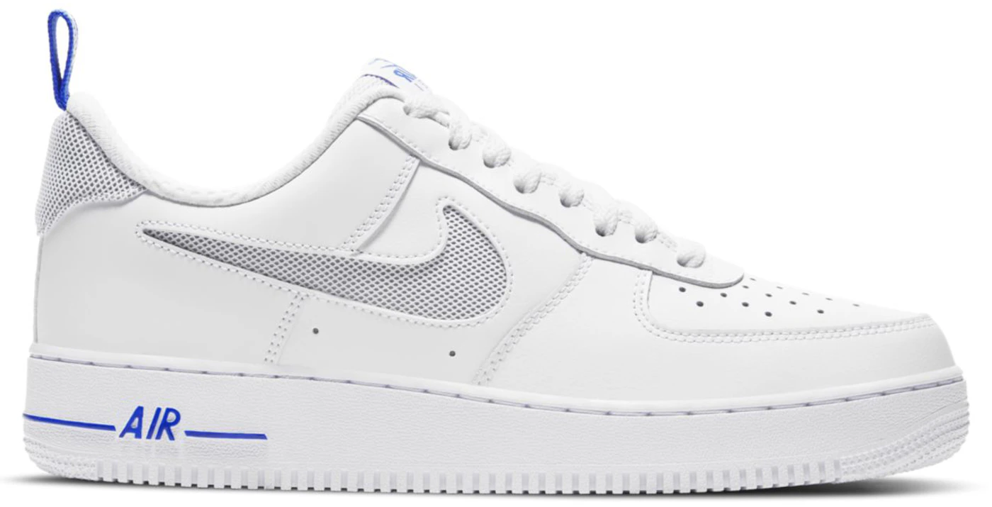 Nike Air Force 1 '07 LV8 Low Men's Size 9.5 White Total Or…