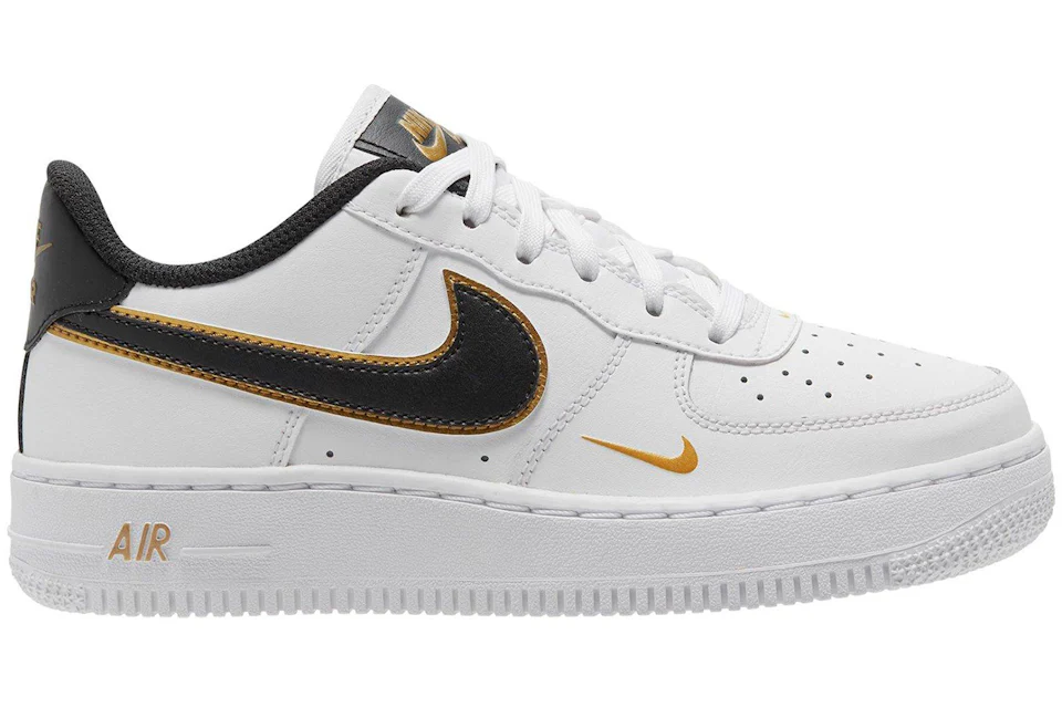 Gold white nike Clearance