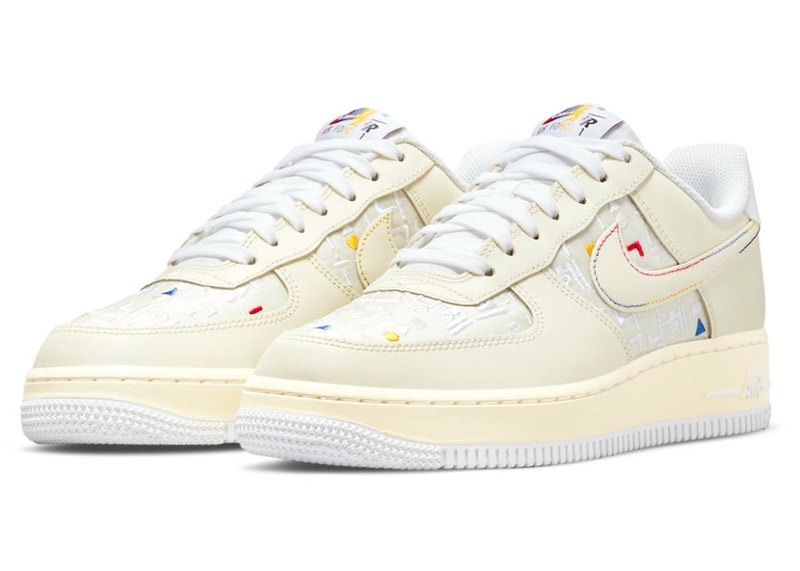 Air force 1 lv8 hot sale beige