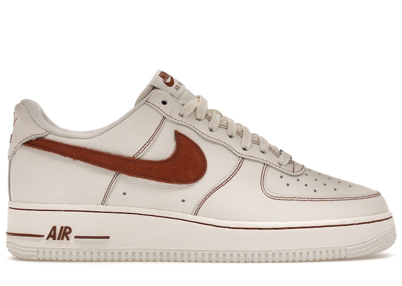 Nike Air Force 1 Low '07 LV8 Ivory Saddle Brown Men's - HQ2037-101