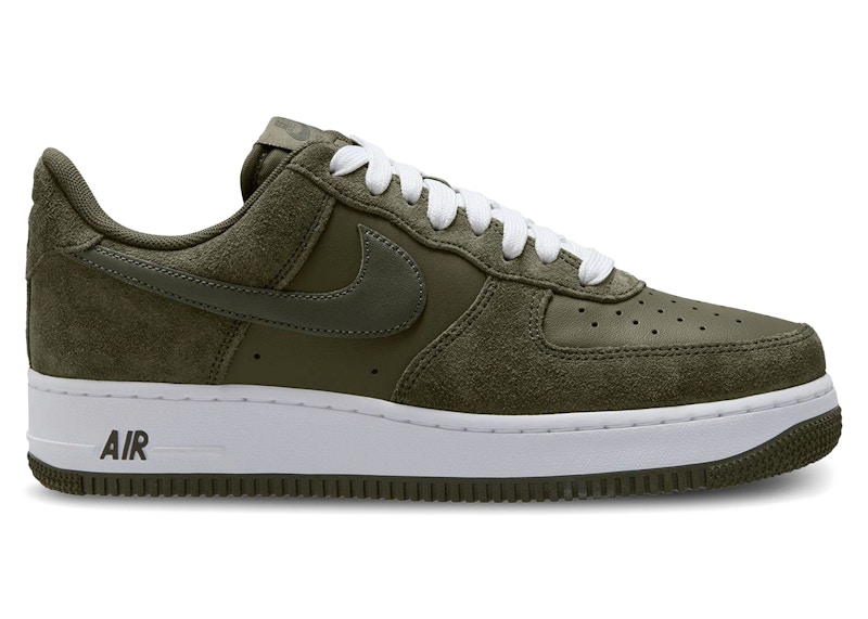 Nike Air Force 1 Low '07 LV8 Medium Olive White Men's