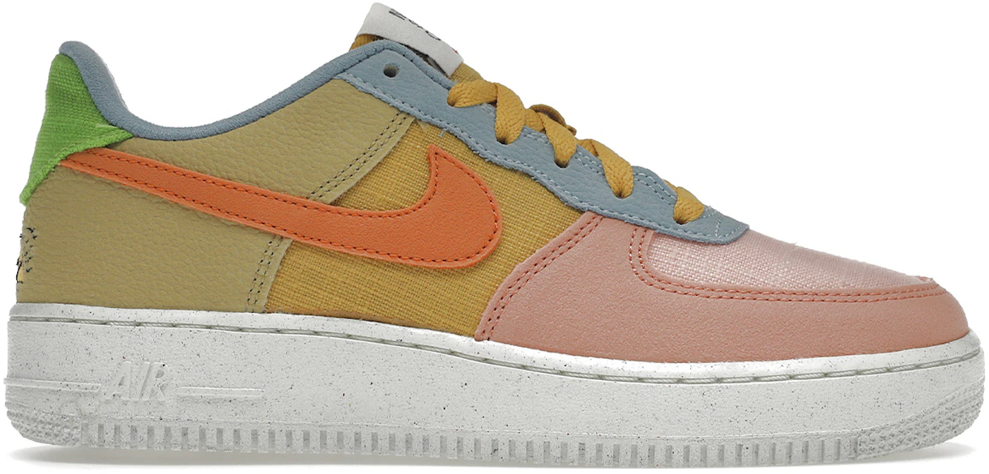 Nike Air Force 1 LV8 Sanded Gold /Hot Curry/Wheat Grass - DM0984-700