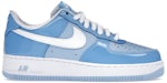 Nike Air Force 1 Low '07 LV8 Phychic Blue White Patent