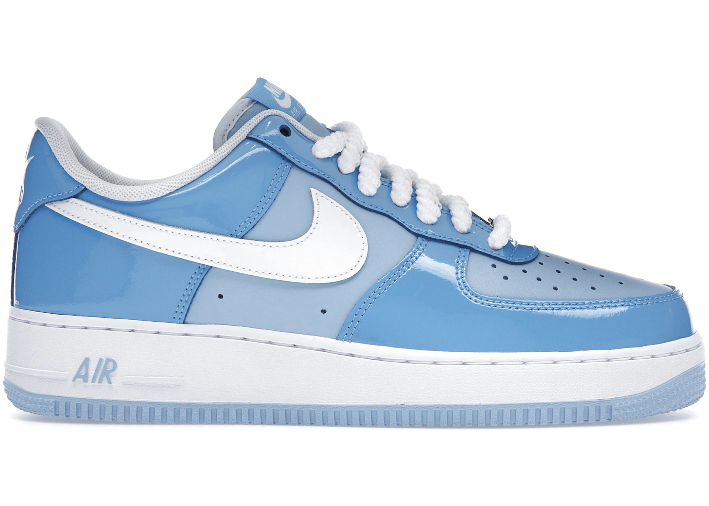 Blue Womens Af1 07 Nike Air Force Low '07 LV8 Phychic Blue