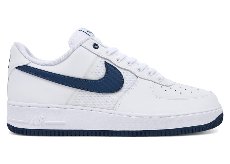 Nike Air Force 1 Low '07 LV8 SE Mesh Tape White Midnight