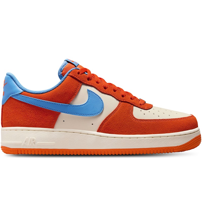 Nike Air Force Low '07 LV8 Safety Orange University Blue Men's