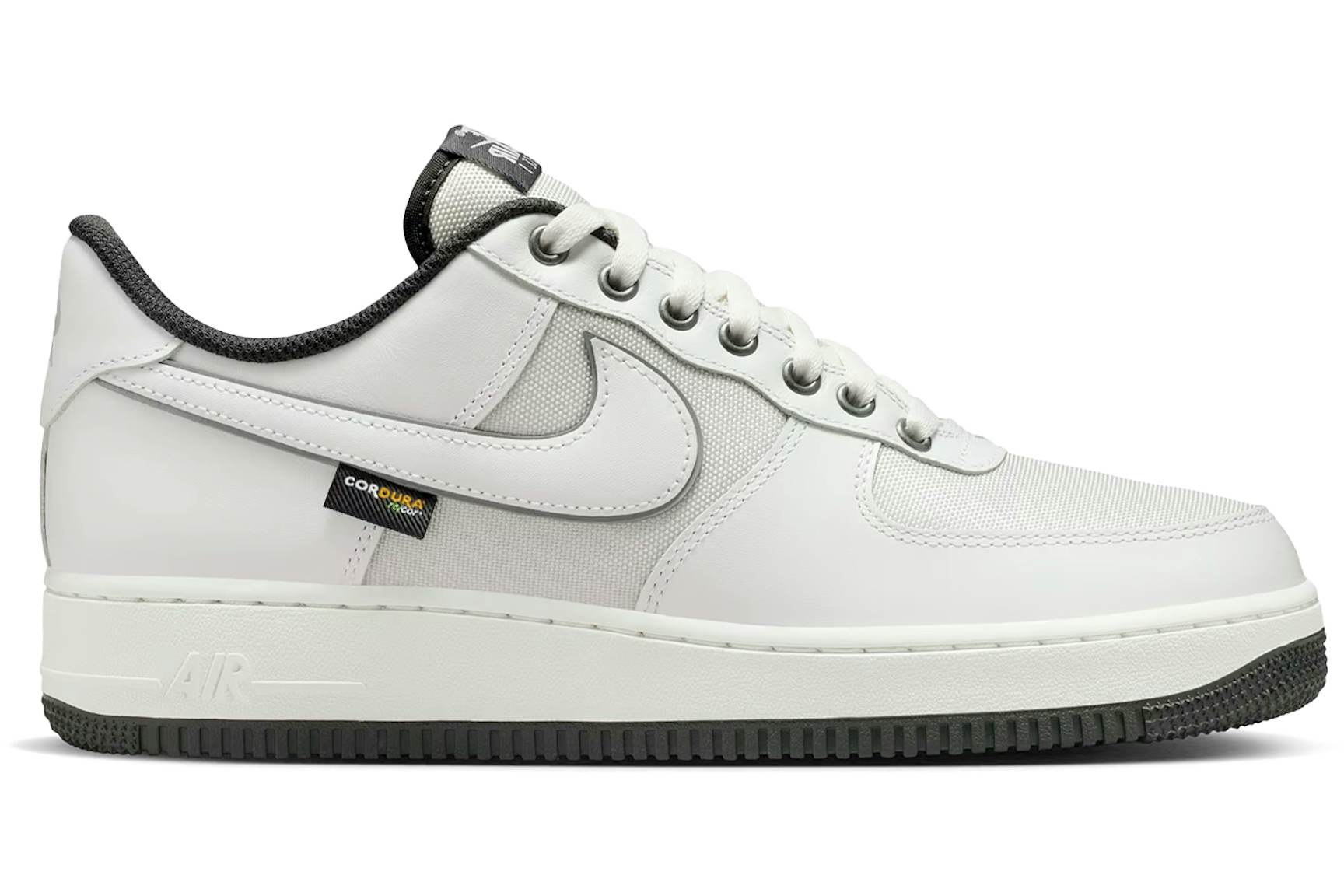 Nike Air Force 1 Low '07 Lv8 Summit White Dark Smoke Grey Cordura