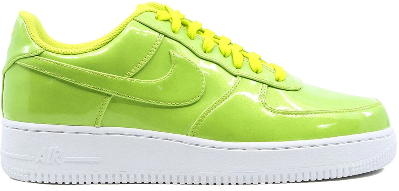 Buy the Nike Air Force 1 '07 LV8 UV Neon Green, White Sneakers AJ9505-700 Size  9