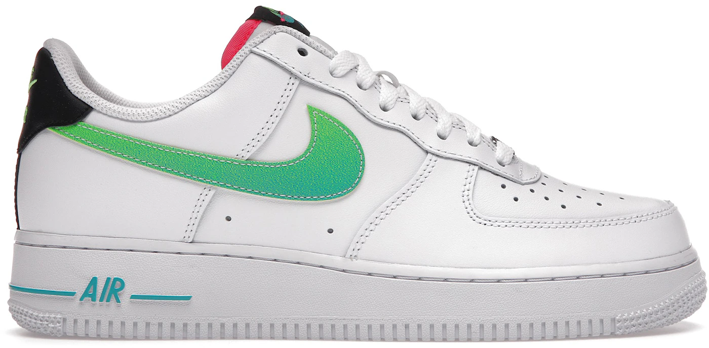 Nike Air Force 1 '07 Trainers White Sport Green Ice, 4