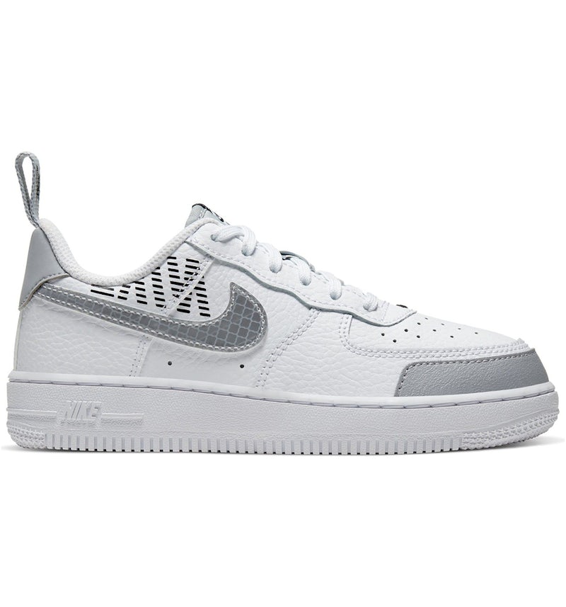 Nike Air Force Low 07 LV8 Blanco Wolf Grey Negro (para