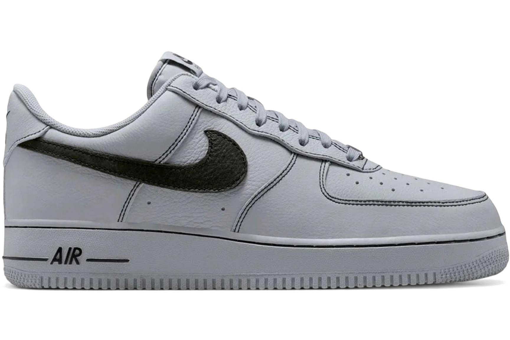 Nike Air Force 1 Low '07 LV8 Wolf Grey Black Men's - HQ2037-004 - US