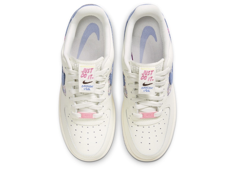 Nike Air Force 1 Low '07 LX Denim Swoosh Boucle (Women's) - FJ7740