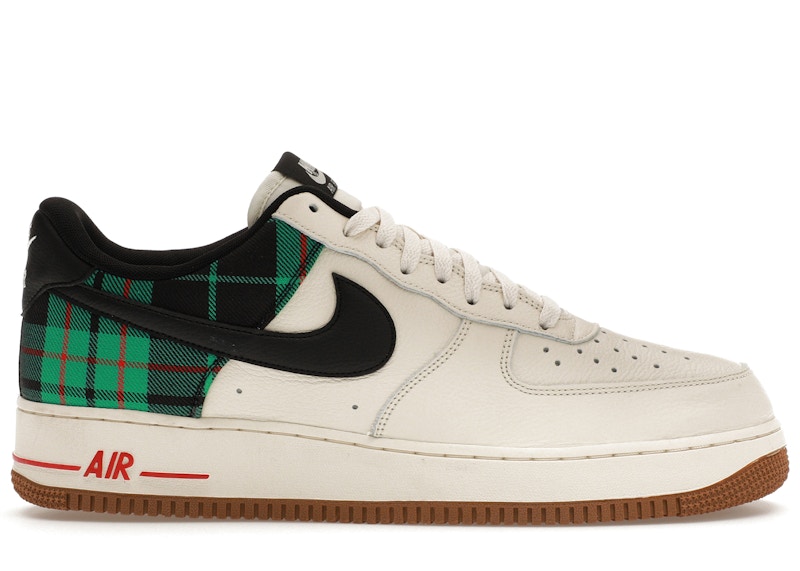 Nike Air Force 1 Low '07 LX Plaid Pale Ivory Stadium Green