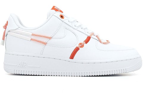 Nike Air Force Low '07 LX White Orange Blue (Women's) DH4408