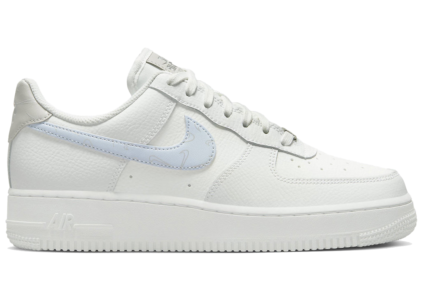 Nike Air Force 1 Low '07 Mini Swooshes White Football Grey (Women's)