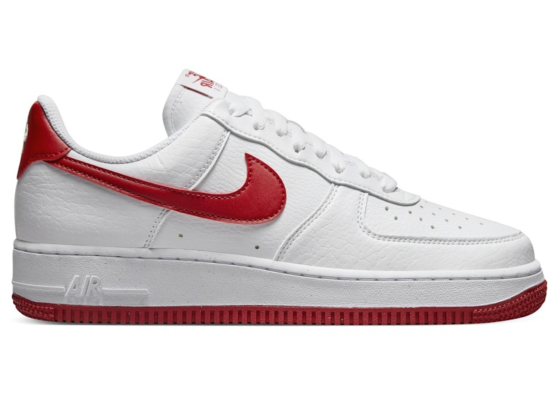 Nike Air Force 1 Low 07 Next Nature White Volt Gym Red Women s DV3808 105 US